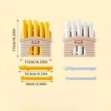 10 قطع مشابك متعددة الأغراض لإغلاق الأطعمة - مصنوعة من مادة البولي بروبلين المتينة، مثالية لأكياس الوجبات الخفيفة وتخزين الطعام الطازج وأكياس الشاي - ملحق لتنظيم المطبخ