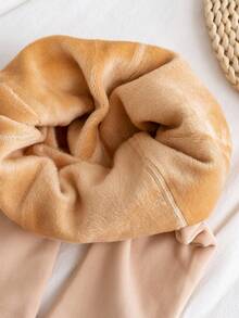 Winter Thicken Thermal Pantyhose Women Fleece Lined Tights Ladies Thermal Stockings Winter Warm Leggings Apricot Women's Thermal Tights 220g