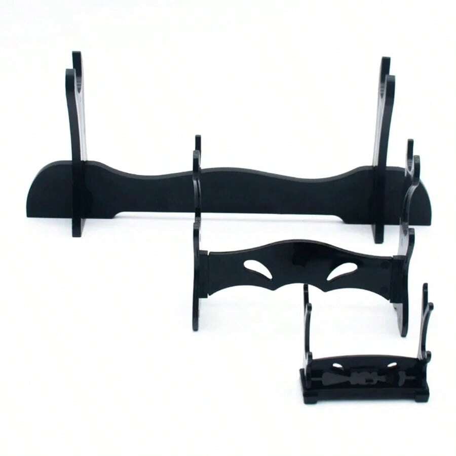 漫画双层支架亚克力魔幻卡通收藏剑黑色支架魔杖架展示架 - 彩色 - 查看 1