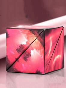 6 seturi de jucării educaționale tridimensionale cu geometrie magnetică, decompresie infinită, pentru băieți și fete, antrenament, dezvoltare a inteligenței copiilor, potrivite pentru a oferi cadouri de ziua de naștere copiilor