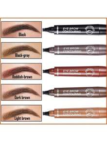 Festive Eyebrow Pencil - Lucky Surprise Delivery, Fine Four-Cornered Eyebrow Pencil, Triple Against, Sweat And Rub, Can Keep Eyebrow Makeup Intact Even In High Temperature And Sweating, Delicate Brush Strokes Can Easily Outline Brow Peaks, It Is An Excellent Women And A Good Choice Valentine's Day (Lucky Delivery - Style Is Slightly Different).