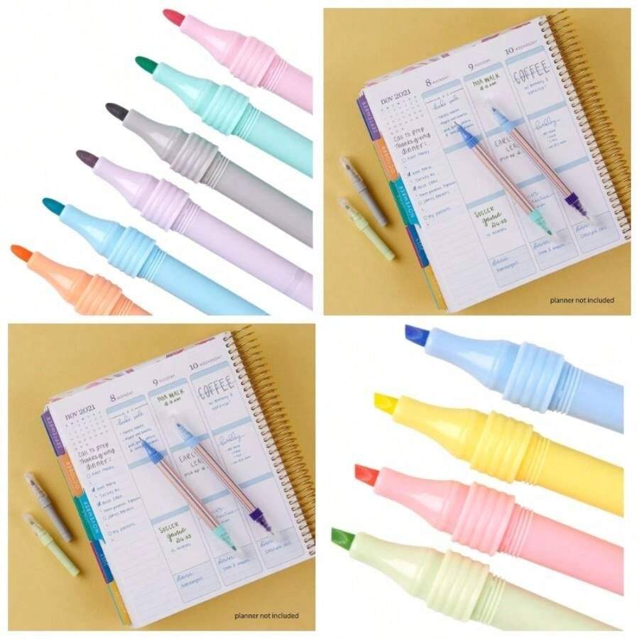 Interchangeable Pen Variety Pack - Two 3.14 Pen Barrels, 13 Interchangeable Color Tips To Create Dual - Tip Pens, Markers And Highlighters - ban đầu - Xem 1