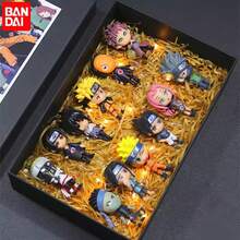 bandai 随机2/4/6个7-9厘米/2.8-3.5英寸人偶立牌 - 佐助、奇拉比、阿飞、我爱罗、卡卡西 | 情人节、国际妇女节、圣帕特里克节和复活节的完美礼物 - 生日礼物和节日礼物 - 收藏玩具 - 彩色 - 查看 1