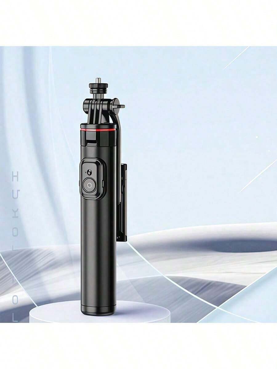 Lenovo H1V 1.3米鋁合金三腳架 專業級會議防手震支架 多設備相容 穩定支撐靈活調節 - 黑色 - 查看 1