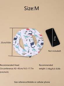 1 pieza Sombrero de sol resistente al viento de poliéster lindo, diseño que expone las orejas, anti-desprendimiento, protección solar ajustable, adecuado para que los perros pequeños lo usen al aire libre durante todo el año - Blanco - Ver 8