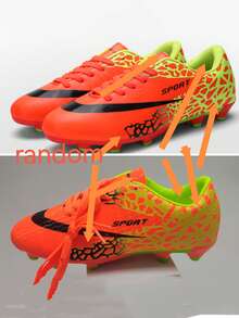 青少年户外运动足球鞋，校园学生男女足球运动鞋，足球训练鞋，长钉设计，经久耐用，穿着舒适