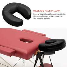 Face Pillow Memory Foam Neck Pillow U Shape Pillow Massage Universal Headrest Face Cushion Soft Cervical Orthopedic Pillow