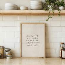 1pc Psalm 61:2 Modern Christian Canvas Art, Bible Verse Poster, Minimalist Style, Suitable For Living Room, Bedroom, Dorm, Office Decor, Gift For Her, Frameless Or Framed Option