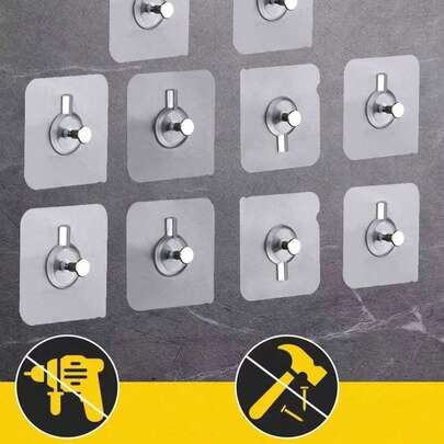 Bộ 20/15/10/2 móc treo tường hai mặt có thể tháo rời, không cần khoan, thích hợp để treo khung ảnh. Phù hợp cho khung ảnh và tác phẩm nghệ thuật. Kèm theo nhãn dán lắp đặt chống thấm nước. Thích hợp cho khung ảnh, trang trí tường, quà tặng Ngày của Mẹ.