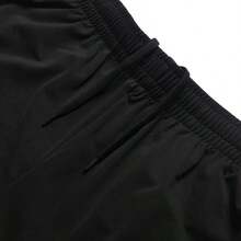 Under Armour 男女同款針織長褲運動針織長褲休閒褲日常旅遊舒適運動褲 25600707 - 黑色 - 查看 6