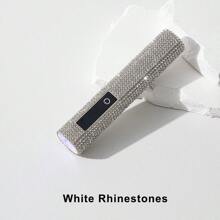 1pc LED UV Diamond Nail Lamp, Portable Nail Curing Light With Touch Display, USB Rechargeable Nail Dryer Lamp For Nail Art, Gel Nail Polish, Nail Rhinestones, Quick Drying, Mini Nail Lamp - Multicolor - View 8