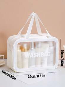 4pcs/Set Travel Organizer Bag, Cosmetic Bag, Waterproof Toiletry Bag, Makeup Brush Holder Bag, Hanging Toiletry Bag Summer Travel, Vacation Home Bathroom Decor Holiday Makeup Organizer Bathroom Accessories - Multicolor - View 8