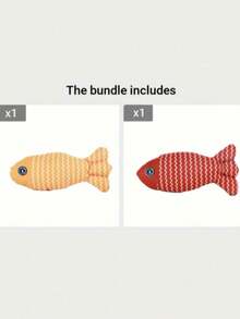 猫玩具猫薄荷鱼宠物咀嚼咬玩具猫用趣味互动软仿真鱼小猫训练玩耍玩具猫用品,适用于猫狗日常使用,狗用品,狗,猫必需品,狗配件,猫配件,猫生日装饰,猫玩具 - 彩色 - 查看 17