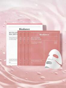Biodance Bio Collagen Real Deep Layer Mask, Mask, Moisturizing Night Hydrogel Mask, Shrink Pores, Enhance Elasticity, 34g X 4 Pieces, Moisturizing, Non-Sticky, Brighten Skin, Facial Care Mask - 1 cái - Xem 11