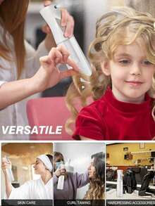 1pc 300ml Barbecue Spray Bottle,Clear Dispensers Creative Kitchen Oil Bottle Press Fine Mist Seasoning Bottle, Plastic Spray Bottle Can Be Used For Air Fryer Watering Flowers Spray Bottle,Olive Oil Vegetable Oil Spray Bottle,Hair And Facial Spray. - Multicolor - View 3