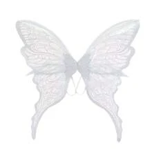 1pc/4pcs Adult Set Festival Fairy Butterfly Wings,Halloween Party Performance Props,Shiny Angel Wings For Wedding,Carnival Accessories,Elf Garland,Ear - Multicolor - View 24