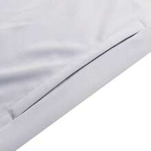 Under Armour 男士针织立领夹克，休闲运动上衣，简约日常舒适外套 - 灰色 - 查看 5