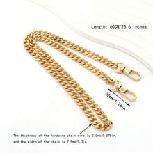 Women's Handbag Accessories Metal Chain, Strap, Shoulder Strap, Handle Chain, Fashionable And High-Quality Bag Chain - Multicolor - View 9
