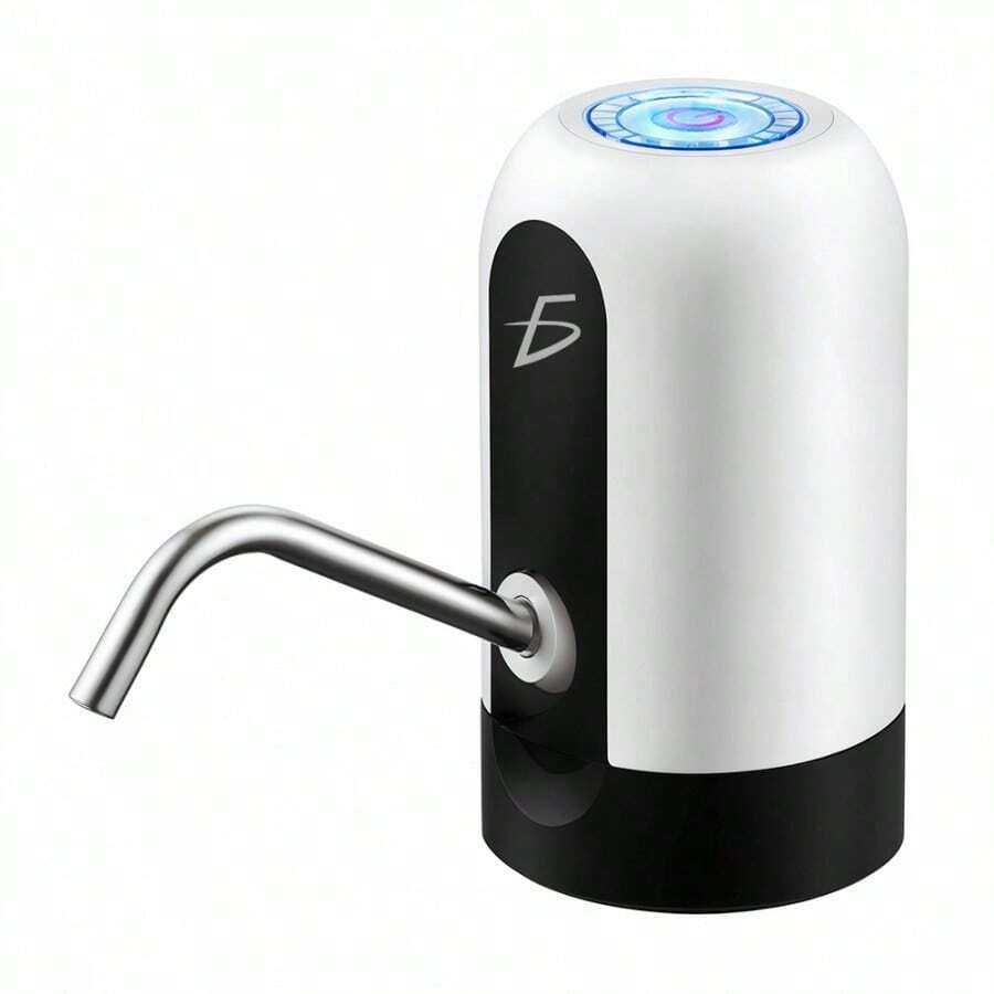 Dispensador de agua eléctrico recargable por USB - Blanco - Ver 1