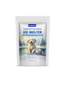 100 Grams Of Pet Deicer-A Pet-Friendly Deicer Designed For Pets To Reduce Irritation And Suitable For Areas Where Pets Often Move. Quickly Melt Snow And Ice, And Improve The Convenience Of Roads And Courtyards In Winter. It Can Quickly Melt Ice And Snow, And Has A Lasting Melting Ability, While Reducing The Potential Impact On The Environment And Vegetation.