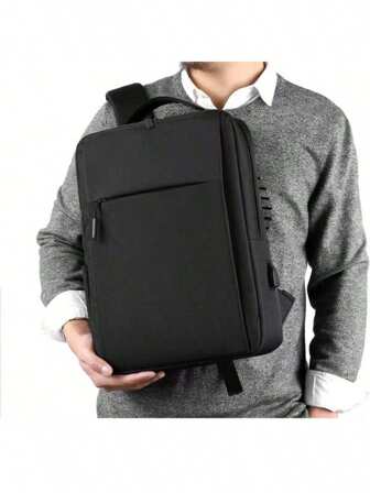 Fashionable Waterproof Shockproof Laptop Backpack; Large Capacity Multi-Layer Briefcase; Outdoor Travel Backpack For Men; Laptop & Electronics Backpack Laptop Bag Laptop Case Laptop Sleeve Computer Case Case Computer Bag Laptop Cover Ipad Bag Classroom School Mac Book Teacher Laptop Bag Women College Winter Holiday