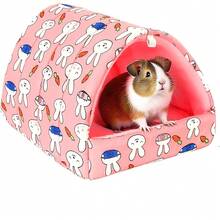 1 件随机颜色和款式发货，温暖的松鼠/兔子/鹦鹉/刺猬/仓鼠窝，冬季保温