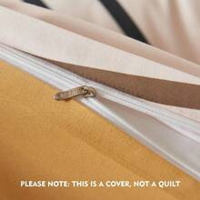 Duvet Cover King Abstract Arch Sun Beige Modern Mid Century Boho Bedding Sets For All Seasons 3 Pieces Home Bedroom Decorations Soft Microfiber - 米色 - 查看 5