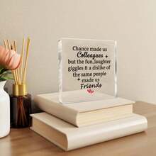 Centres de table Cadeaux de départ amusants pour collègues femmes - Décoration de bureau mignonne, décoration de bureau pour le travail, cadeaux uniques pour femmes, décoration de bureau bohème, décoration de chambre esthétique, cadeaux pour collègues femmes - Idéal pour les fêtes de bureau, les événements d'adieu et les célébrations générales liées au bureau