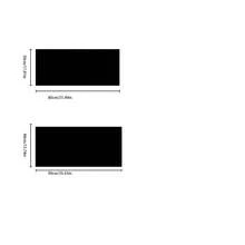 1 pieza Alfombrilla de ratón con diseño de pez koi, alfombrilla de escritorio para teclado expandido, impresión de alta definición, estilo minimalista, superficie negra, accesorio de oficina y juegos, accesorios de escritorio, suministros de oficina, accesorios de escritorio, alfombrilla de ratón para escritorio - Multicolor - Ver 9