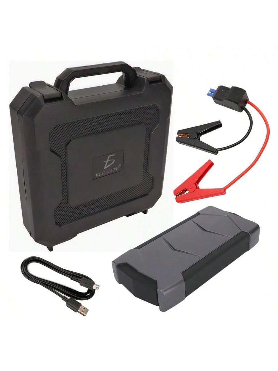Cargador de automóvil portátil de 1500 A con luz LED