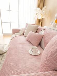 1 Vỏ đệm ghế sofa bốn mùa, Tấm lót ghế sofa chống trượt tối giản hiện đại, Vỏ bọc ghế sofa chống bụi và có thể giặt được, Mềm mại và bền màu, Bảo vệ thân thiện với thú cưng Phù hợp cho phòng ngủ, văn phòng, phòng khách, ghế sofa hình chữ L và ghế sofa 1/2/3/4 chỗ ngồi - Hồng - Xem 4