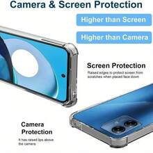 一款气垫手机壳，兼容摩托罗拉手机，适用于 Moto G85/Moto G84/Moto G82/Moto G75/Moto G73/Moto G72/Moto G71 5G/Moto G62 5G/Moto G60/Moto G55/Moto G54/Moto G53/Moto G52/Moto G51 5G/Moto G50 5G/Moto G45/Moto G42/Moto G41/Moto G35/Moto G34/Moto G32 等型号。 - 氣墊透明-佳霆 - 查看 5