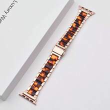 Refined Resin Watch Band (Fits 38mm, 40mm, 41mm, 42mm, 44mm, 45mm, 46mm & 49mm) Includes SE Ultra 10-1 Adjustment Tool (Excluding Watch Case Watch)