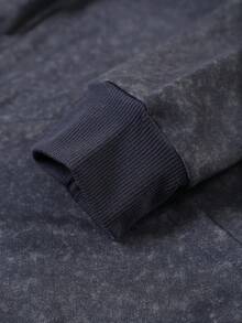 2 pezzi/Set Felpa con cappuccio e pantaloni della tuta con coulisse, motivo stampa testa di toro, felpa con cappuccio con coulisse e tasche, vita con coulisse, adatto per moda casual, jogging, pendolarismo, viaggi, all'aperto in primavera, autunno e inverno. Un regalo ideale per il marito o il fidanzato.