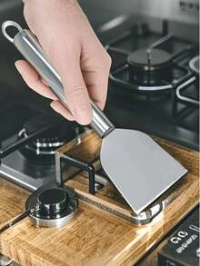 1 件装不锈钢清洁刮刀 - 多功能金属实用铲，适用于厨房、浴室、家居 - 无需用电，经久耐用，节省空间设计 - 彩色 - 查看 1