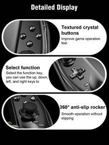 1pc 7-Inch Large-Screen Multi-Function Handheld Game Console Including 3000 Nostalgic Arcade Games 9 Classic Emulators GBA/FC Etc. Rechargeable Can Be Connected To A TV Supports Picture Recording Music Video E-Books Games Can Be Archived Retro Handheld Joystick Handle Gift For Boyfriend And Husband's Holiday Birthday