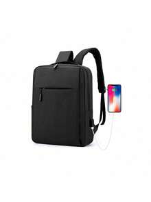 Fashionable Waterproof Shockproof Laptop Backpack; Large Capacity Multi-Layer Briefcase; Outdoor Travel Backpack For Men; Laptop & Electronics Backpack Laptop Bag Laptop Case Laptop Sleeve Computer Case Case Computer Bag Laptop Cover Ipad Bag Classroom School Mac Book Teacher Laptop Bag Women College Winter Holiday - Black - View 10