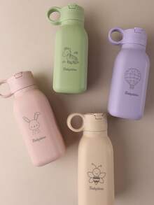 Bình nước cho bé 450ml in tên theo yêu cầu | Bình nước silicon nắp lật cá nhân hóa | Cốc thể thao di động cho bé | Quà tặng dễ thương cho con gái/con trai | Bộ đồ ăn cho bé tùy chỉnh, đa chức năng, trang trí, in chữ, thời trang, hiện đại, nhiều màu sắc, đáng yêu, giản dị, tùy chỉnh, cá nhân hóa, độc đáo, quà tặng lý tưởng cho bé trai/bé gái, đặc biệt cho Halloween, thời trang tựu trường, quà tặng Ngày của Mẹ - Nhiều màu - Xem 8