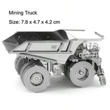 3d Metal Puzzle Assembly Model, Diy Stainless Steel Interlocking Construction Vehicle Model Set With 6 Different Vehicle Designs, Including Road Roller, Excavator, Bulldozer, And More. No Glue Needed. Ideal For Birthday Gift.,Wood Ship Model Building,Construction Set,Building Puzzles - Multicolor - View 28