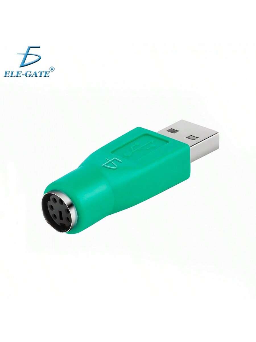 convertidor de macho USB 2.0 tipo A a hembra PS2.