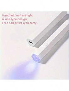 Compact Handheld Nail Strengthening Lamp, Gel Nail Curing Light, Wireless Nail Dryer, Portable & Convenient, High-Quality Gift, Great For Father's Day