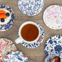 Posavasos, agarradera y mantel individual tejidos de cuerda de algodón estilo nórdico, con aislamiento térmico grueso, tejidos con hilo de algodón redondo