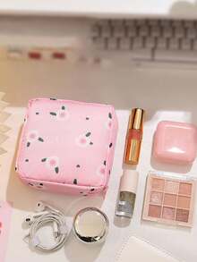 1 Stück Aufbewahrungstasche für Damenbinden, Menstruationstassen-Beutel, Still-Pads, Tamponhalter, Organizer für Damenhygieneartikel, tragbare Menstruationstasche, kleine Kosmetiktasche, Lippenstifttasche, große wasserdichte Menstruationstasche, tragbarer Reise-Organizer, Schulmaterialientasche, Münzbeutel, Federmäppchen, Münzbeutel für Frauen, zum Aufbewahren von Binden, Slipeinlagen, Kosmetika, ideal für Unterwegs