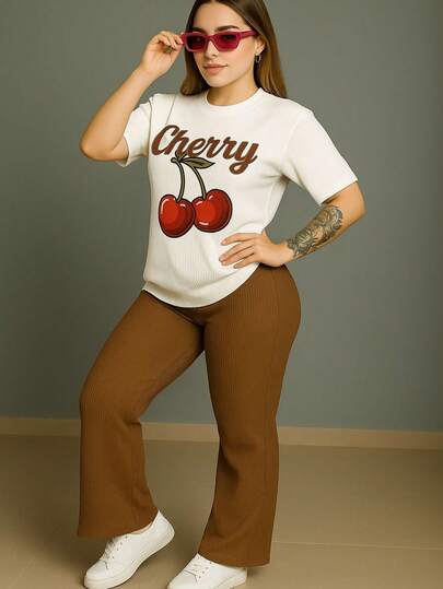 Outfit  Conjunto  Look urbano  Moda casual  Estilo moderno Prenda suelta  Estilo relajado Pantalón animal print oversized