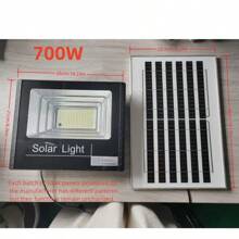 1 Modell Außen-Solarbeleuchtung, LED-Perlen helles weißes Licht von Dämmerung bis Morgengrauen, Solar-Sicherheitsscheinwerfer für Scheune, Garten, Garage, Weg, Hof, Terrasse, Rasen, Balkon, mit Kabel