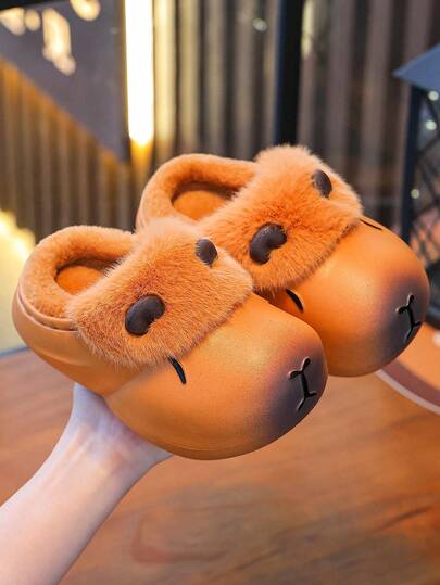 1 Paio di Pantofole per Bambini, Nuove Scarpe Interne per Bambini Piccoli in EVA 2025, Antiscivolo e Impermeabili, Adatte per Autunno/Inverno