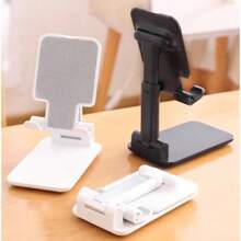Foldable Adjustable Desktop Phone & Tablet Stand, Suitable For Live Streaming, Binge Watching, Office Work, Convenient Storage, Multi-Angle Rotation, Stable Support, Enhances Usage Experience, Meets Daily Placement Needs