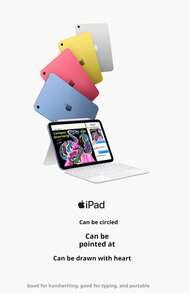 全新正品 Apple iPad 2025 11 英寸，配备 Liquid 视网膜显示屏、A16 芯片、4K 视频、WiFi 版本 iPad 11 - 粉色 - 查看 4