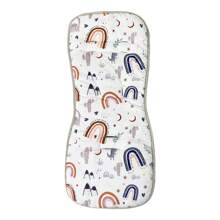 1pc Universal Baby Stroller Mattress, Soft Infant Sleeping Pad, Suitable For Various Strollers For Four Seasons - Multicolor - View 10