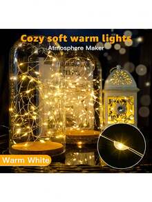 1PC LED Battery Box Copper Light String, Battery Powered, Suitable For Parties, Birthdays, Valentine's Day, Weddings, Anniversaries, Halloween, Christmas, Easter Decorative Atmosphere LED Light String Christmas Decoration XMAS Decor Christmas Tree Gift Decor Thanksgiving Wedding Home Decor Home Decor Fall Decor Autumn Decor Birthday Decorations For Gifts Party Supplies Indoor Outdoor Garden Holiday Festival Decor Halloween Decor Wall Decor Halloween Ornaments